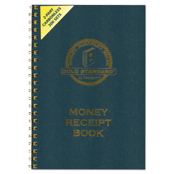 Rediform® Money Receipt Book, Two-part Carbonless, 7 X 2.75, 4-page, 300 Forms freeshipping - TVN Wholesale